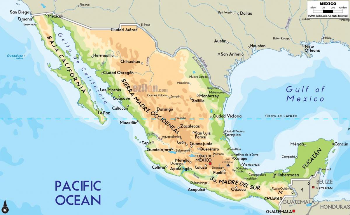 meksička mapu