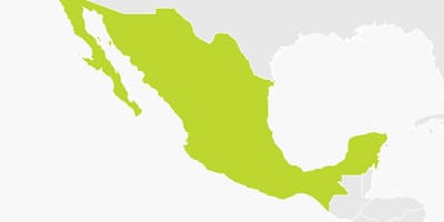 Mapa Meksiko png