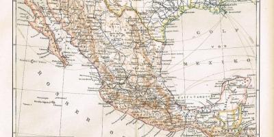 Meksiko stare mape